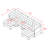 57" Wide Reversible Modular Seating Component Sectional with Ottoman,sectional sofa,sectional couch-625155638