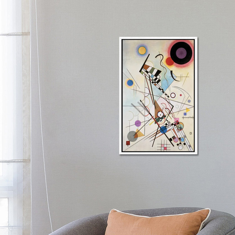 Composition 8, 1923 by Wassily Kandinsky - Gallery-Wrapped Canvas Giclée on Canvas, Classic Wood, Framed Print without Mat