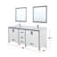 Meuble-lavabo double en marbre de culture l 84 po x P 22 po Ziva-1037654556-946131480