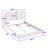 Luxurious Teddy Fleece Upholstered Platform Bed with Curve-Shaped Design-1157694302-1157694288