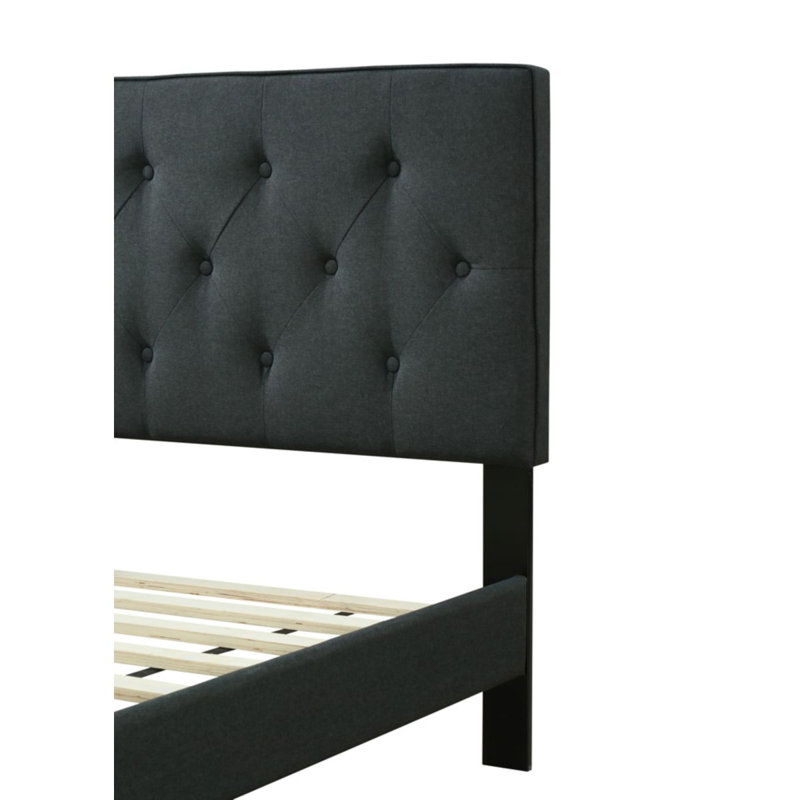 Très grand lit gigogne dans une boîte avec USB, Noir, Très grand lit