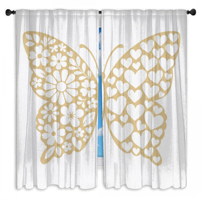 Rideaux de fenêtre Butterfly