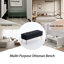 Banc repose-pieds en velours avec rangement-1932668606-1932834290