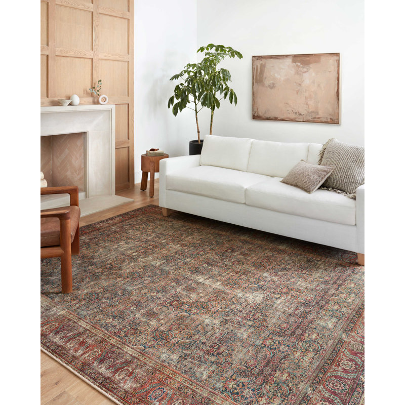 Vache Oriental Indoor Rug, Square 1'6"