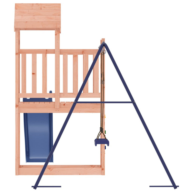 Draughn Freeport Park Swing Set Swing(s), Solid Wood Douglas