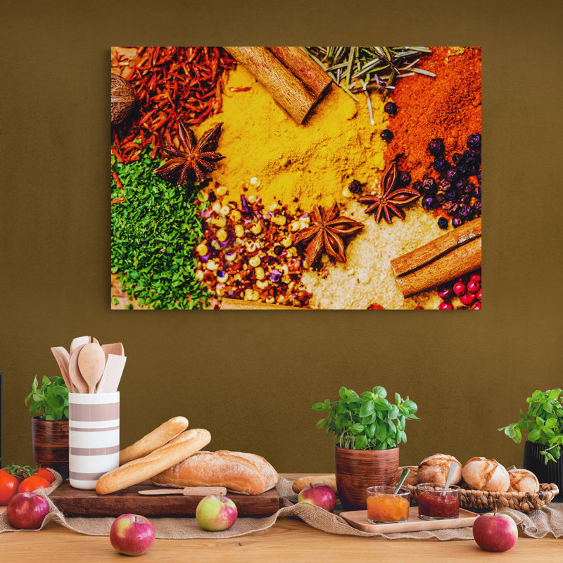 Spices - Wrapped Canvas Art Prints, 21cm H x 31cm W