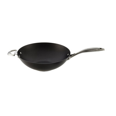 SCANPAN Pro IQ 12.5 in. Pro Non-Stick Aluminum Wok