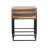 Natural and Black 3-piece Nesting Table