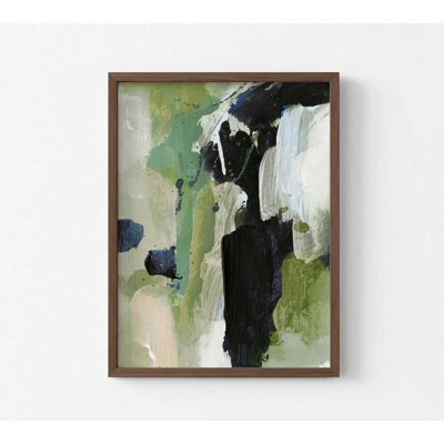 Chute d'eau, art mural: aquarelle monochrome