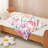 43"Wx60"L Reversible Soft Animal Pattern Throw Blanket With Printed Plush For Kids Or Pet-108980089