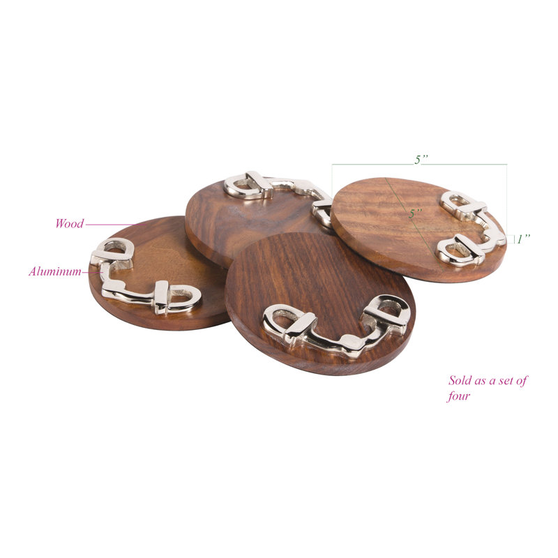 Ensemble de 4 sous-verres