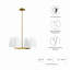 Luminaire suspendu 4 lumières Mercer de Modway-2120209835