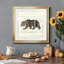 Woodland Bear - Reproduction d'art sur papier encadrée-1150123420-1150123411