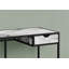 Computer Desk, Office Desk With Metal Legs And One Storage Drawer-809022043