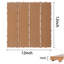 Carreaux de terrasse en plastique emboîtables-115283057