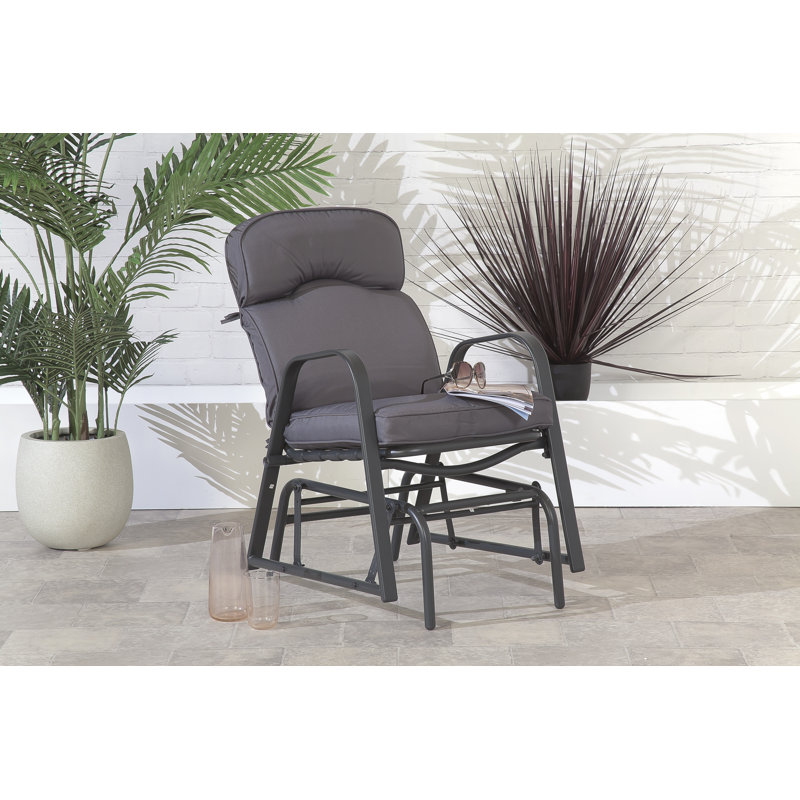 Powder Coated Steel Outdoor Glider