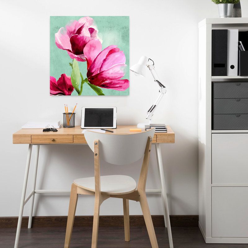Sweetpea I Delicate Elegant, romantique, nature, art floral, H 18 po x l 18 po