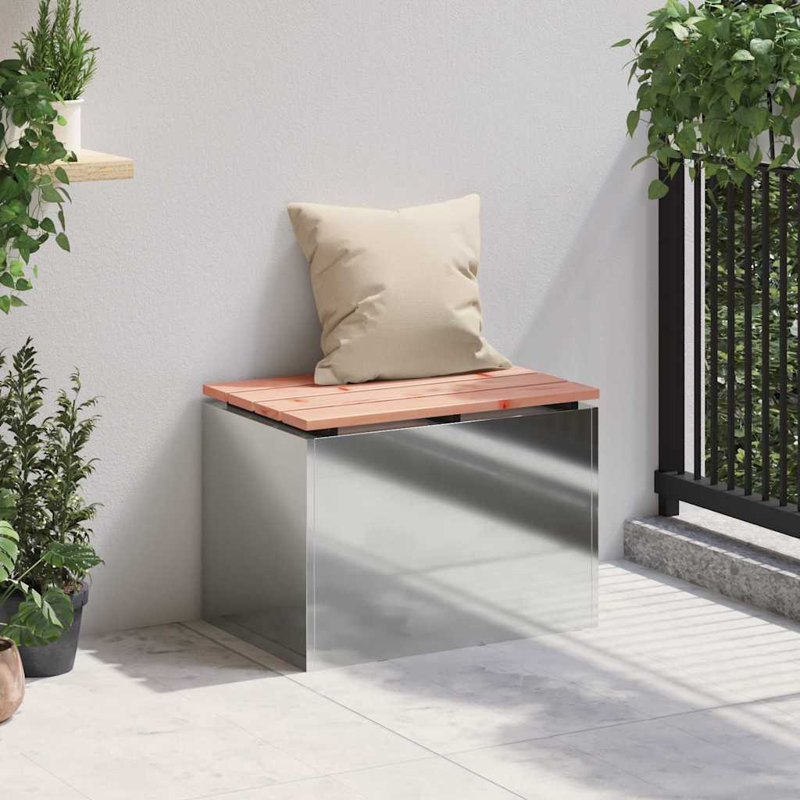 Outdoor Bench, 43cm H x 60cm W x 40cm D