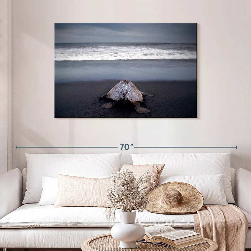 Brampt Ridley Sea Turtle, 30" H x 45" W