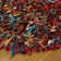 Godsey Handwoven Leather Abstract Rug
