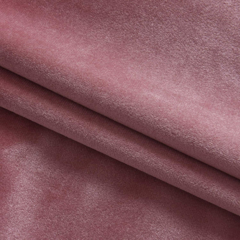 52"W Blush 2 Panels Luxury Decor Blackout Curtains Drapes, 132.08cm Width x 160cm Drop