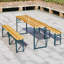 Breece Folding Outdoor Camping Table , cm W cm D-1967270096