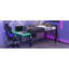 Lit mezzanine avec bureau Gaming