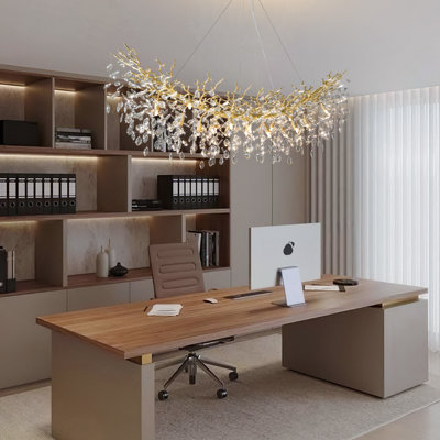 Lustres en cristal modernes pour salle à manger, îlot de cuisine