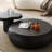 Wabi-sabi simple round coffee table
