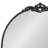 Canoby Metal Arch Mirror with Shelves-228797019