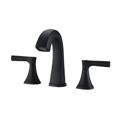 2-handle Bathroom Faucet with Drain Assembly