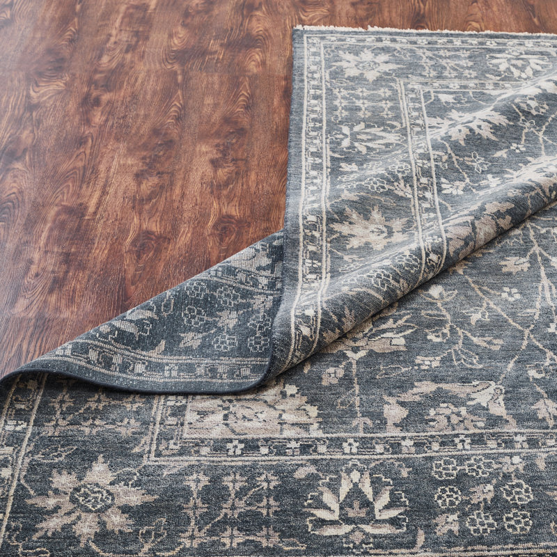 Preiss Wool Oriental Indoor Rug, Square 6'