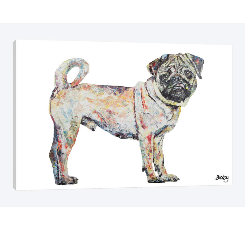 Becksy - Wrapped Canvas Print, 66.04 cm H x 45.72 cm W x 1.91 cm D