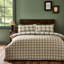 Kelso Check Reversible Duvet Cover Set-114324202-114324204