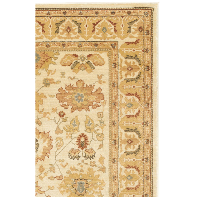 Tapis crème Vanmeter, Rectangle 9 pi 6 po x 13 pi