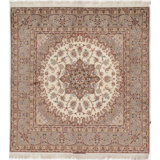 One-of-a-Kind Square 6'6" Hand Knotted Area Rug