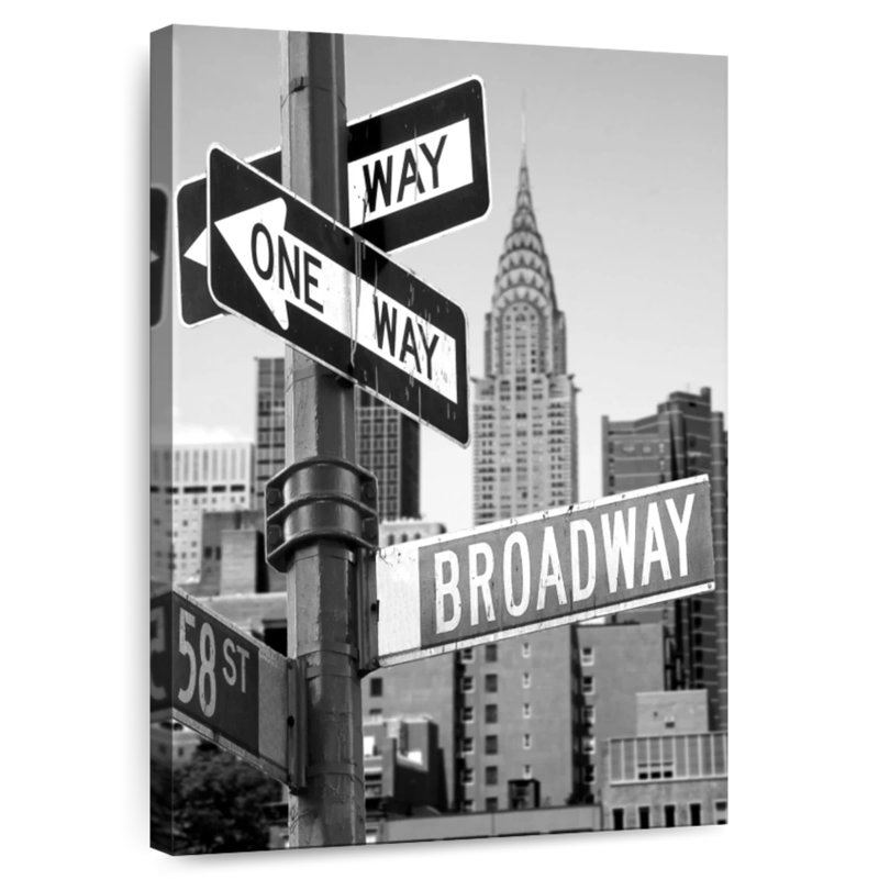Aime Broadway, 12" H x 8" W