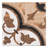 Istanelle Byzian Brown 8-in. Encaustic Patterned Matte Porcelain Wall & Floor Tile
