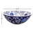 Blue Garden Lotus Fruit Bowl