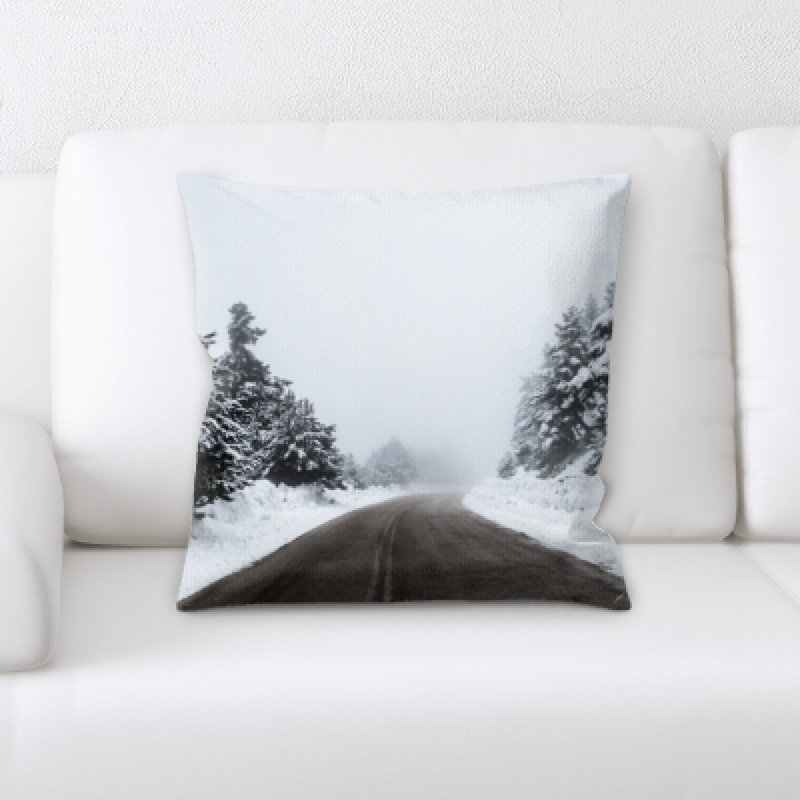 Microsuede Reversible Throw Pillow