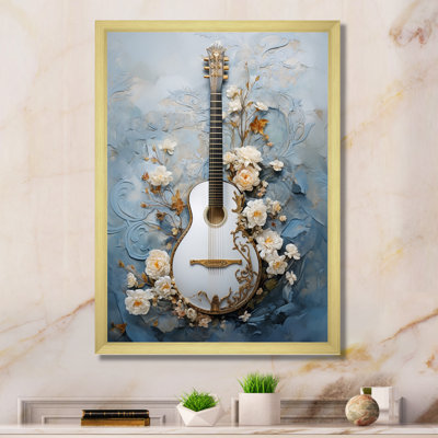 Bouzouki «Brilliance Grecian Grey I» sur toile