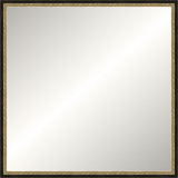 Black and Silver Old World Mirror