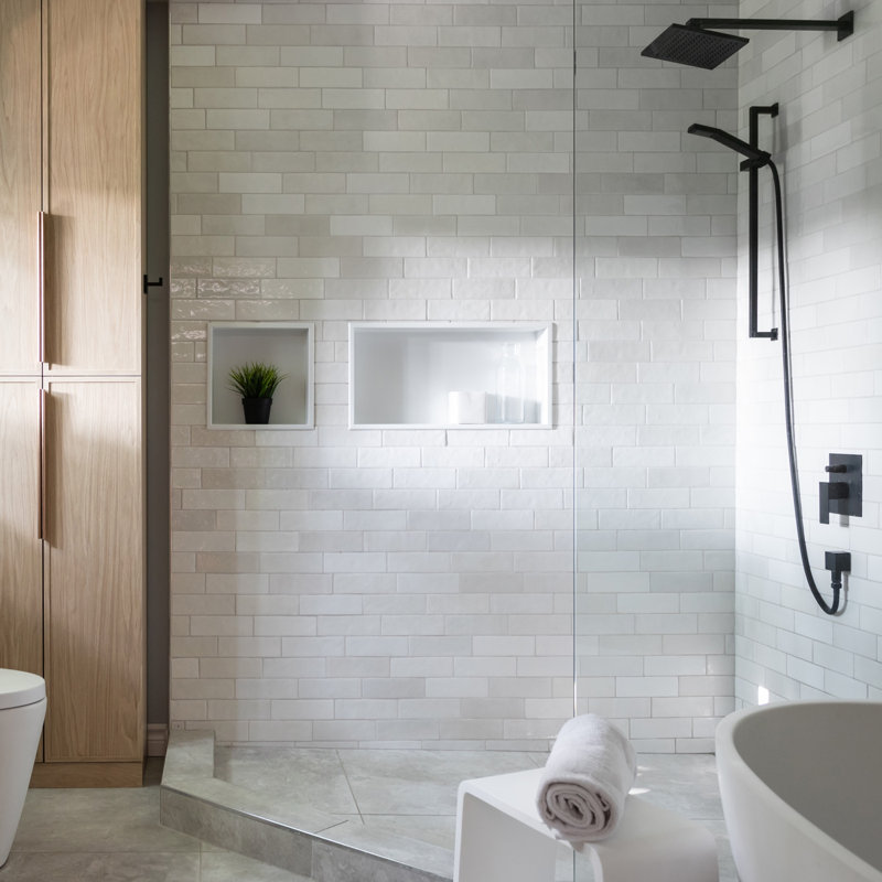 Douche Noah, Blanc mat