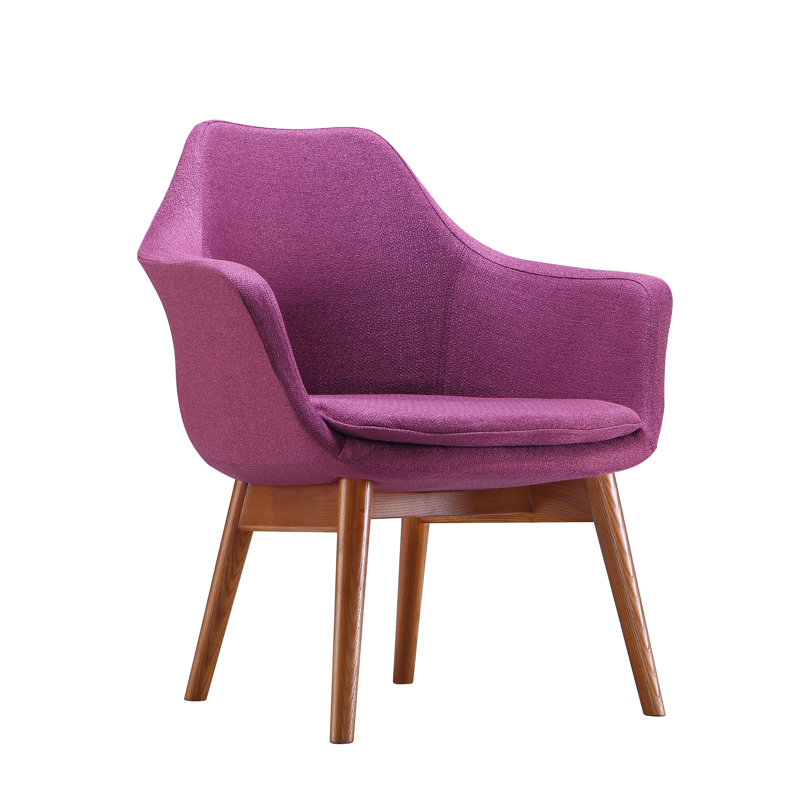 Fauteuil de 29,3 po de large Shue, Lavande