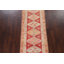 Tapis de couloir unique en laine noué à la main Anatolian nouvel âge rouge 2 pi 10 po x 12 pi 7 po Aailiyah