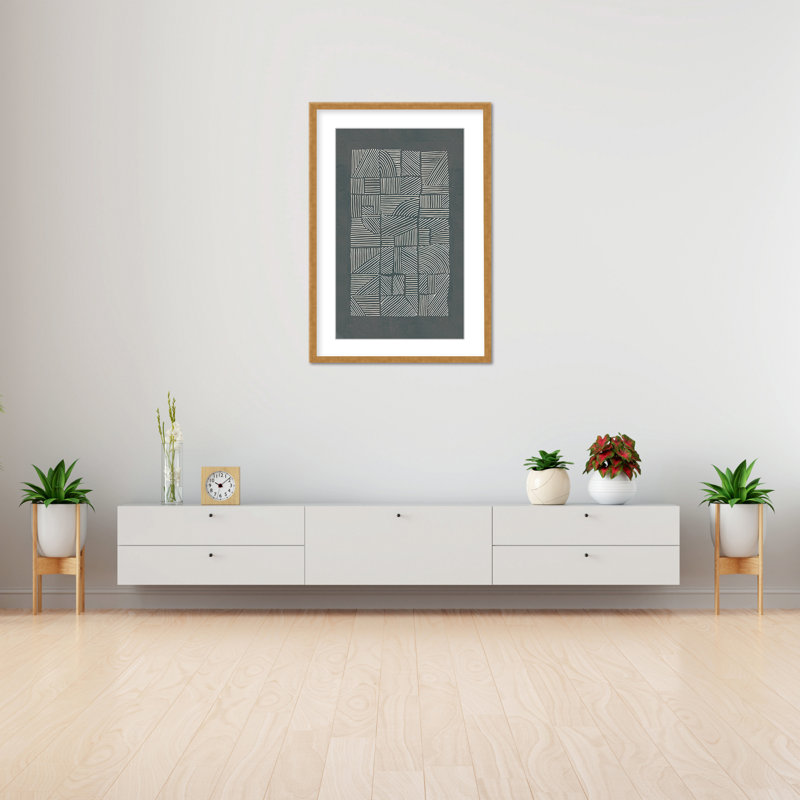 Abstract Irregular Pattern, 30" H x 24" W