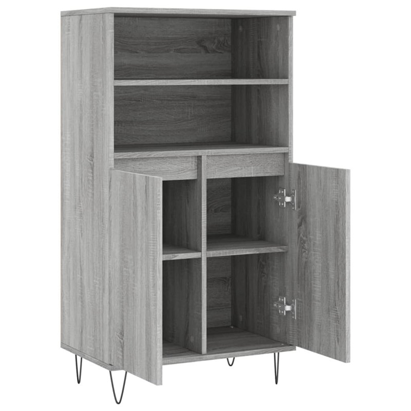 Birney 60cm Sideboard, Grey Sonoma