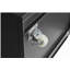 Armoire pour imprimante noire à double porte en métal avec roulettes verrouillables à 360 °, tablettes réglables, armoire de rangement étanche pour bureau / maison / garage-22238663