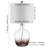 Brylan Glass Table Lamp
