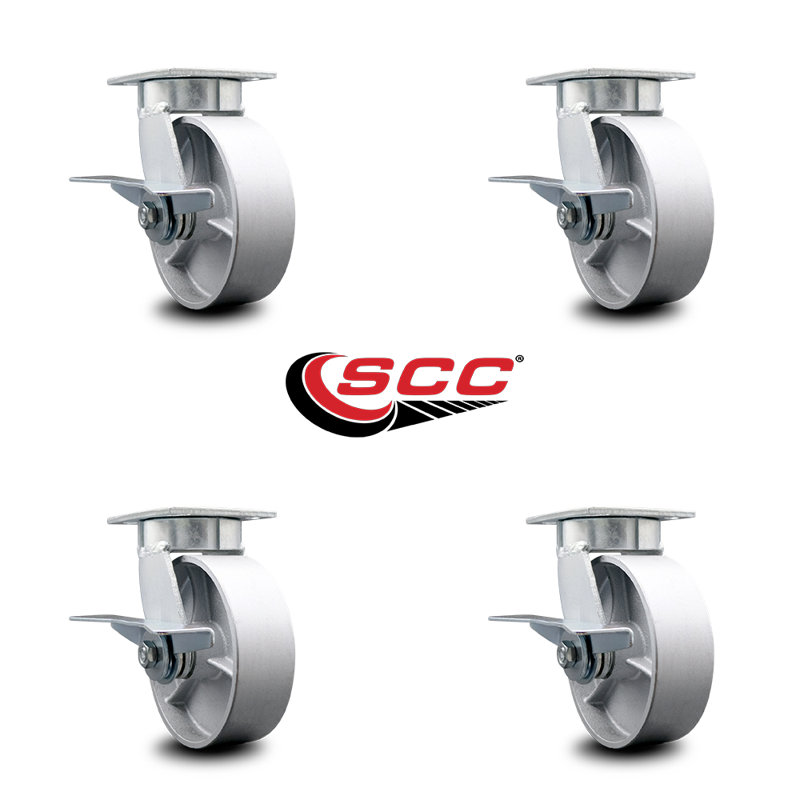 Roulettes pivotantes Kingpinless